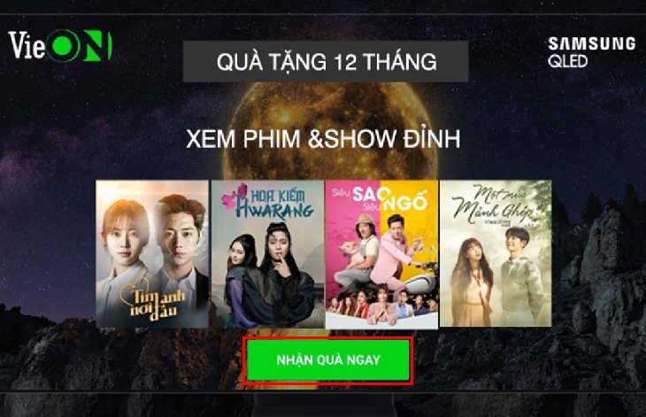 Cách kích hoạt ứng dụng VieON trên tivi (ảnh 5)