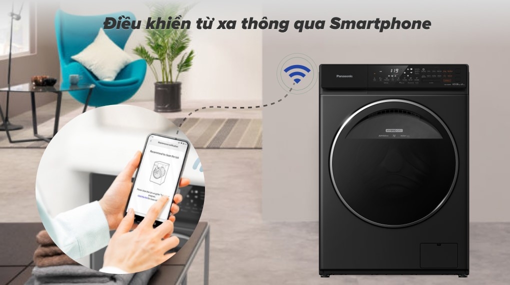 Kết nối máy giặt Panasonic với điện thoại (ảnh 1)