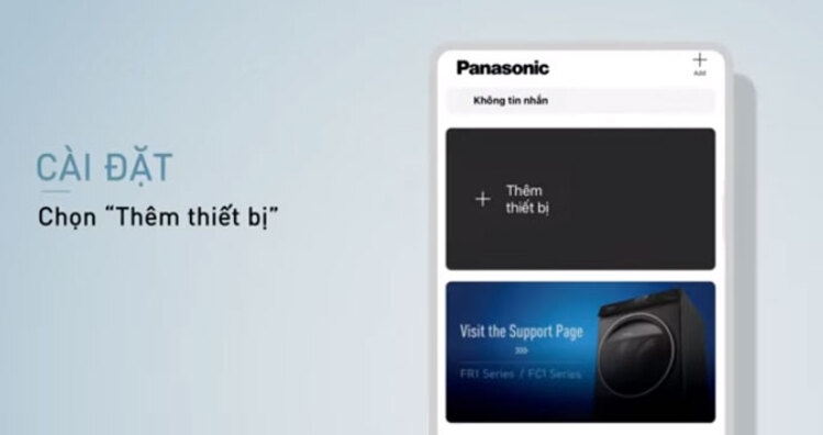 Kết nối máy giặt Panasonic với điện thoại (ảnh 4)
