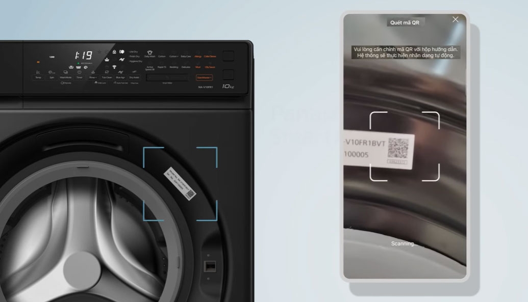 Kết nối máy giặt Panasonic với điện thoại (ảnh 6)