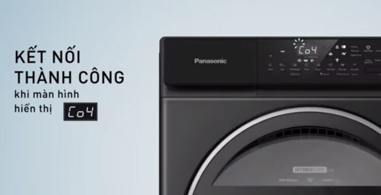 Kết nối máy giặt Panasonic với điện thoại (ảnh 8)
