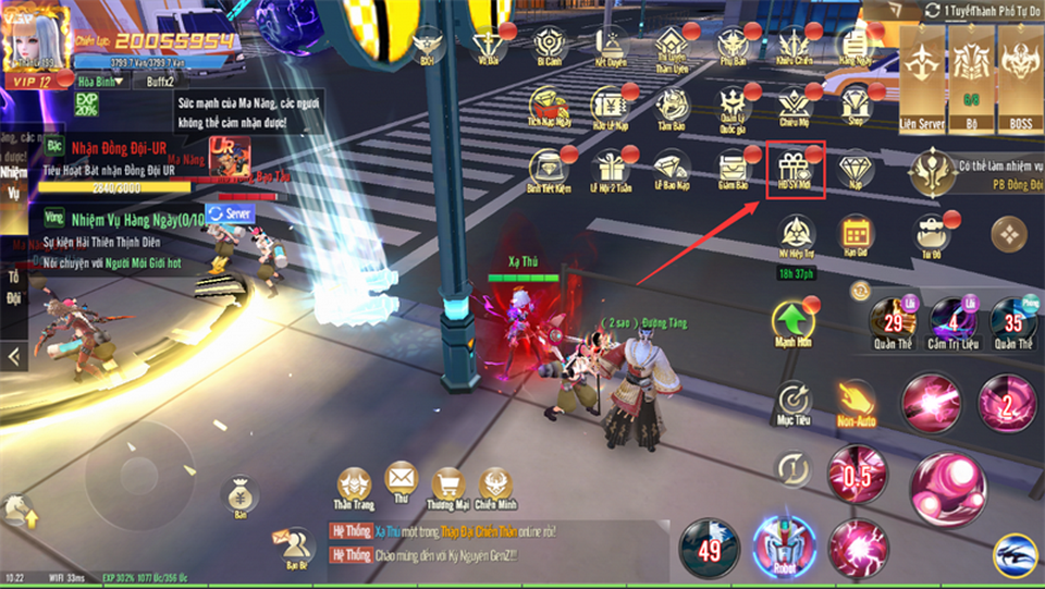 Thao tác chơi game đơn giản