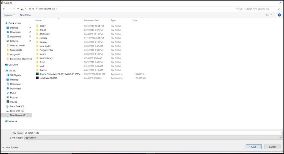 Cập nhật tệp lưu trữ thông tin