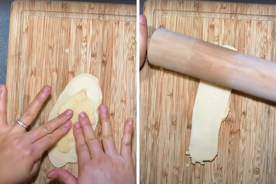 Cán bột bánh ngàn lớp