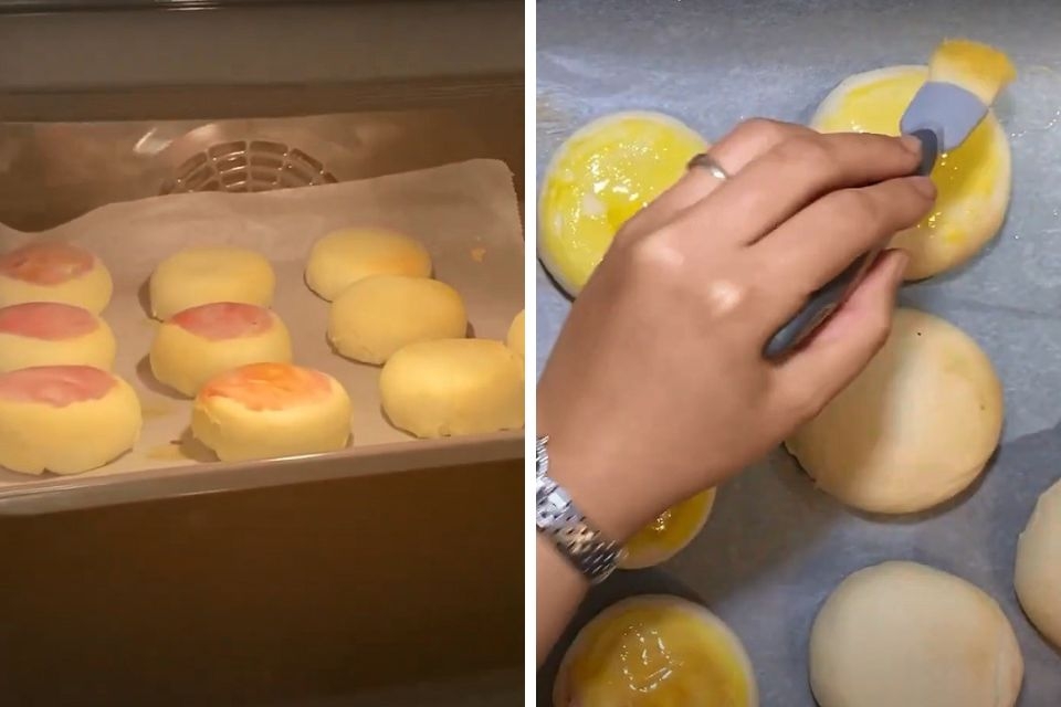 Nướng bánh hạt dẻ