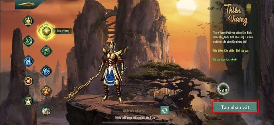 Nhiều thử thách hấp dẫn trong game