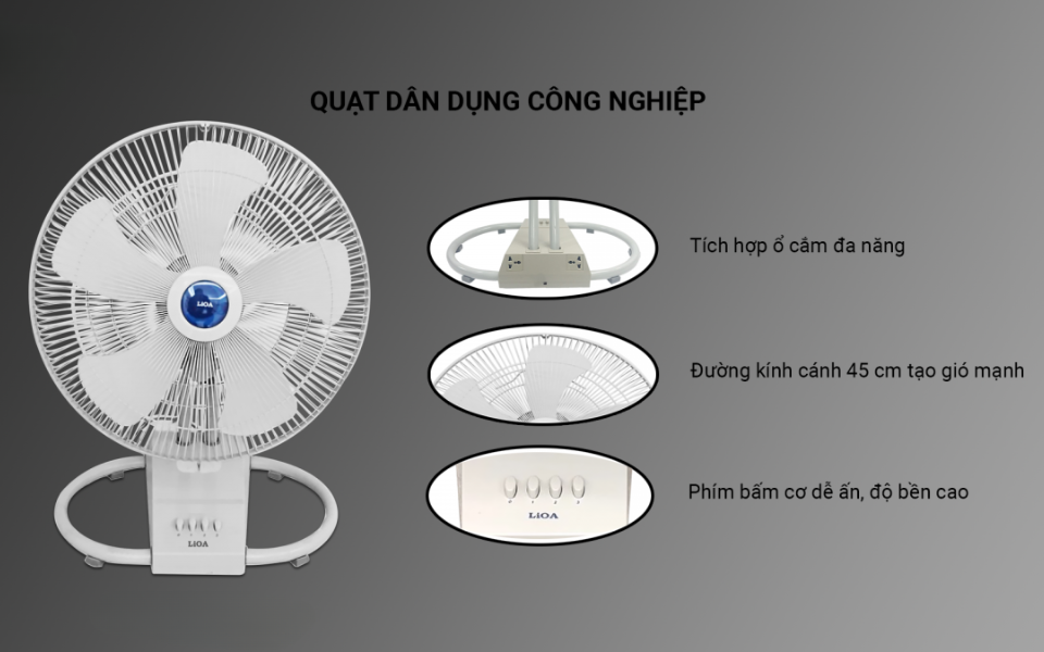 Quạt công nghiệp dân dụng