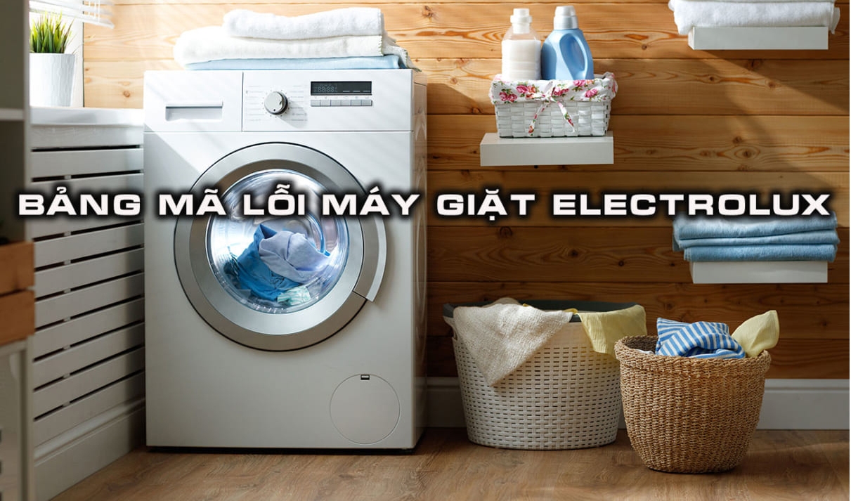 cách test lỗi máy giặt electrolux 5