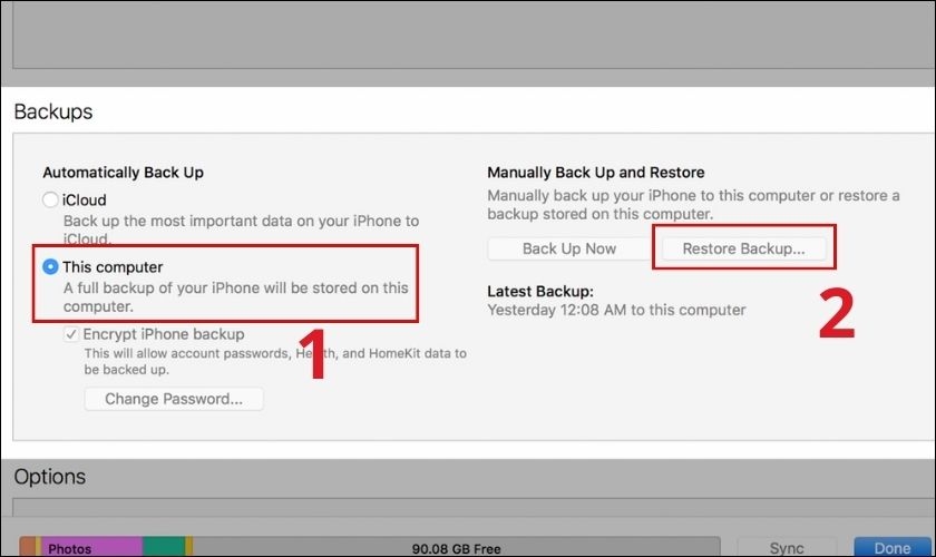 Thùng rác tin nhắn trên iPhone (ảnh 11)