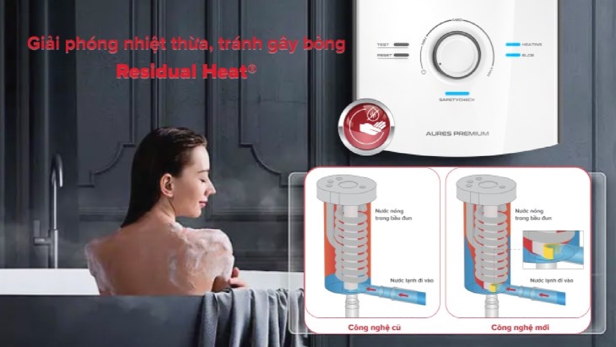 máy nước nóng trực tiếp Ariston - hình 1