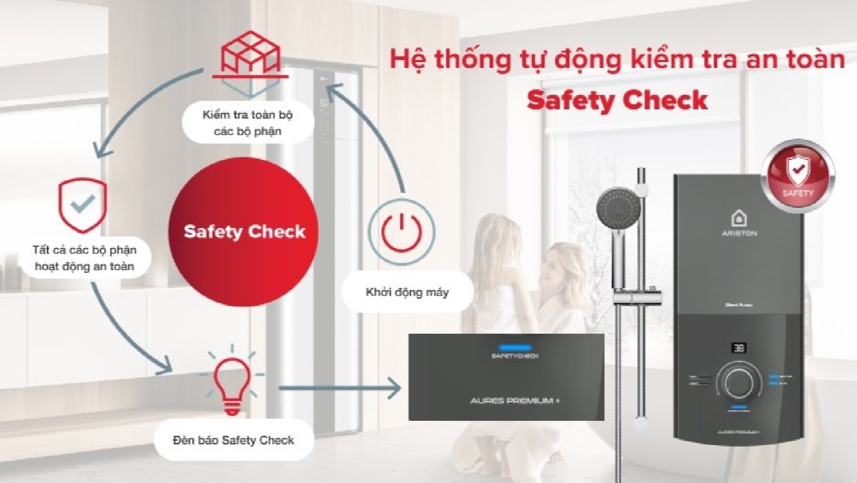 máy nước nóng trực tiếp Ariston - hình 2