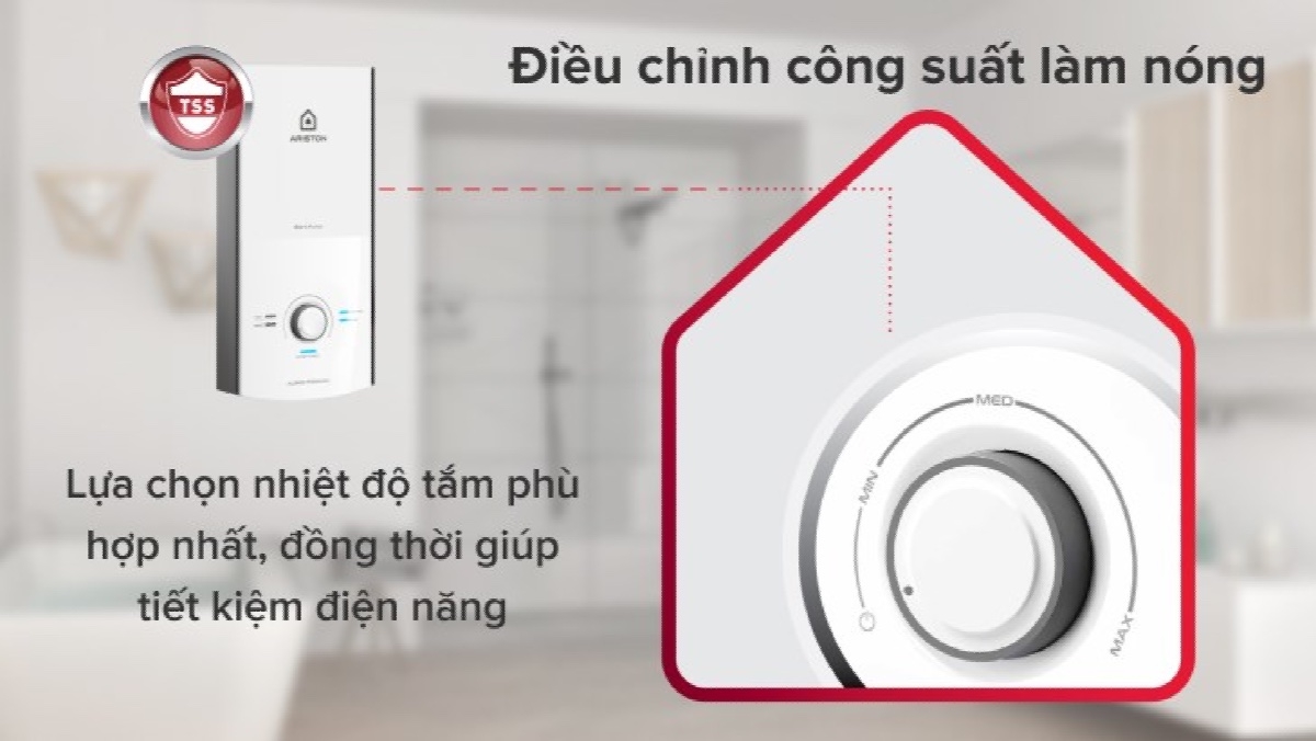 máy nước nóng trực tiếp Ariston - hình 4