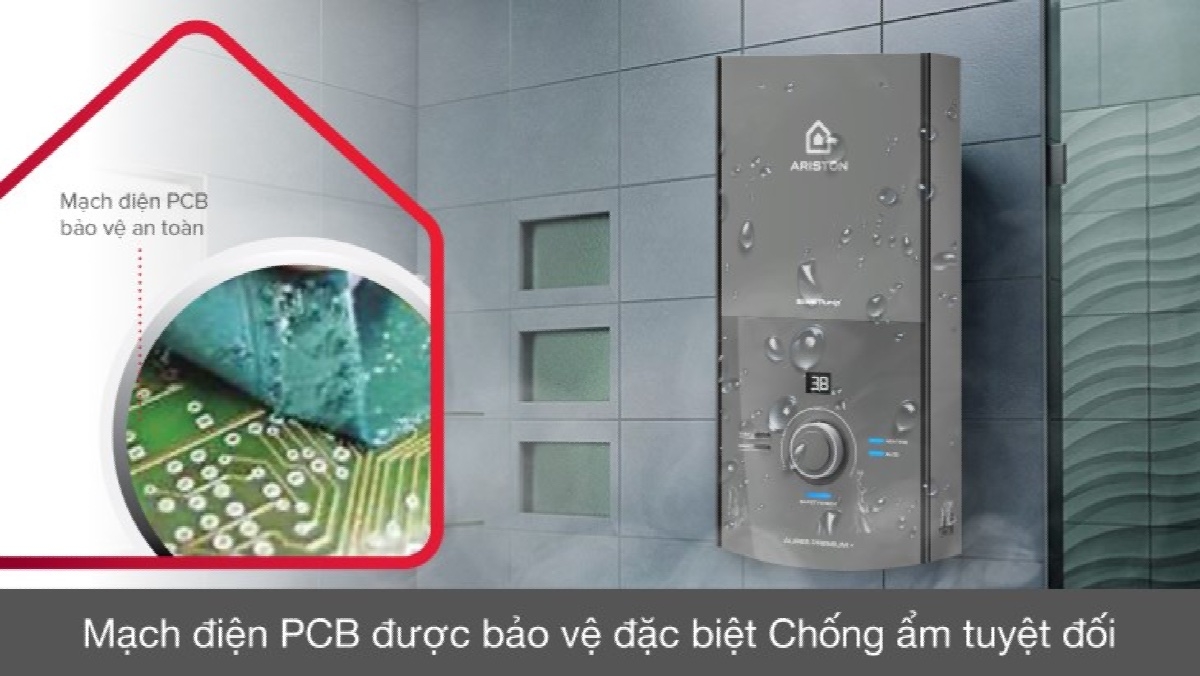 máy nước nóng trực tiếp Ariston - hình 5