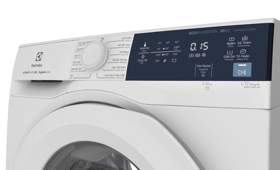 máy giặt Electrolux bị lỗi chương trình 1