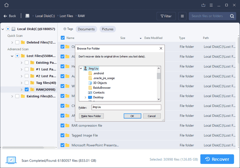 EaseUS Data Recovery Wizard - hình 11