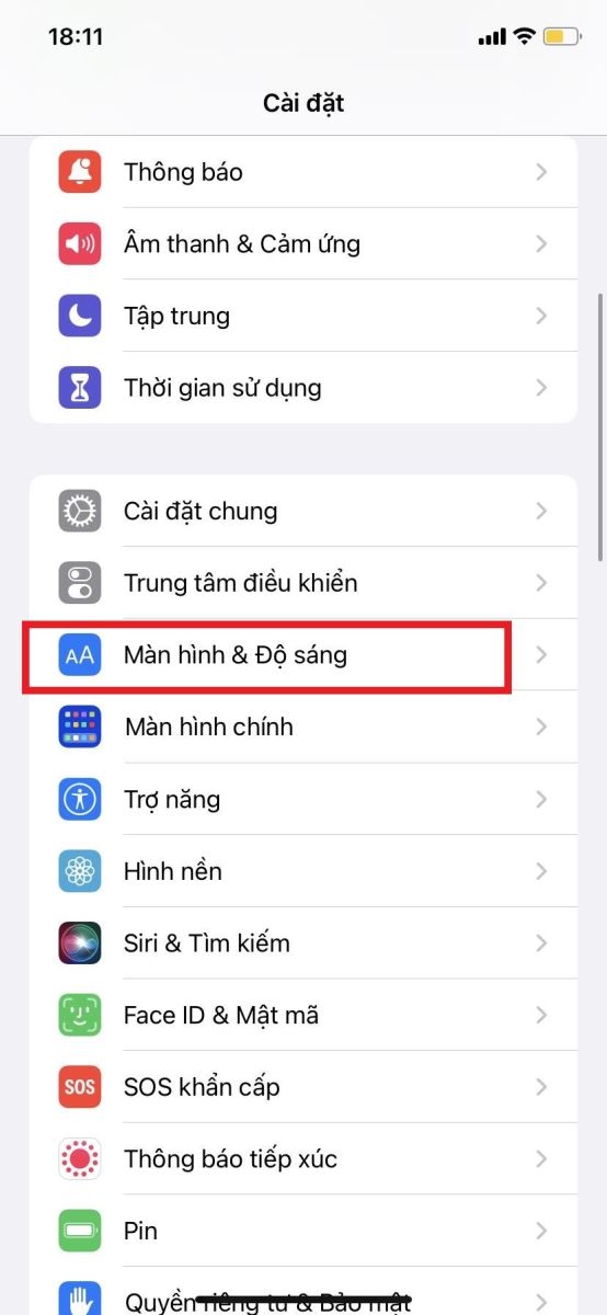 chỉnh cỡ chữ iPhone - hình 2