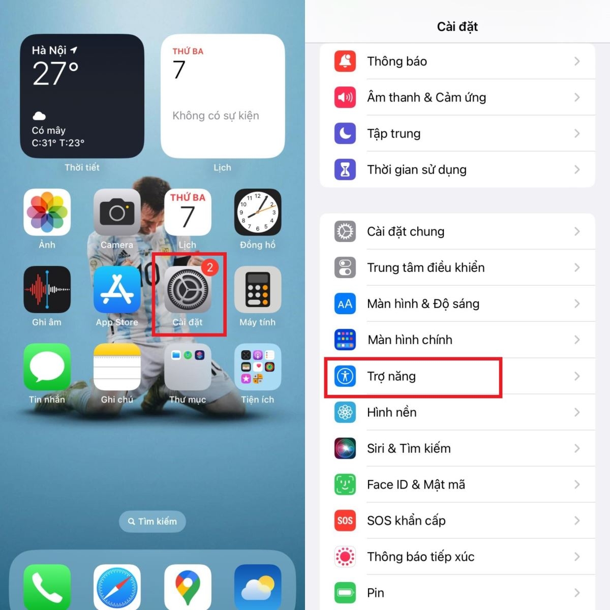 chỉnh cỡ chữ iPhone - hình 9