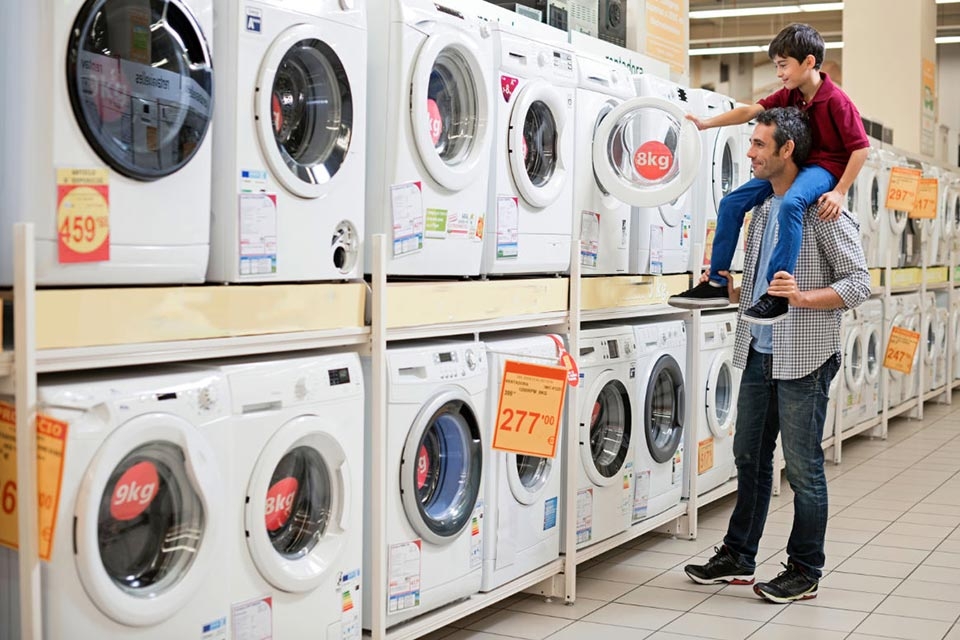 Máy giặt hàng trưng bày là gì?