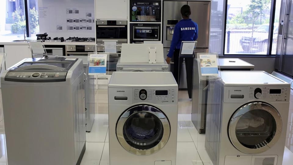 Nhược điểm của máy giặt hàng trưng bày