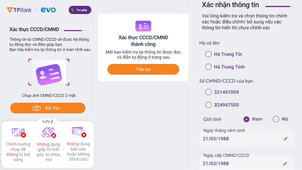 mở thẻ tpbank evo 4.3