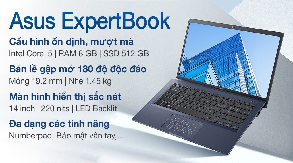 Laptop Asus ExpertBook B1400CEAE