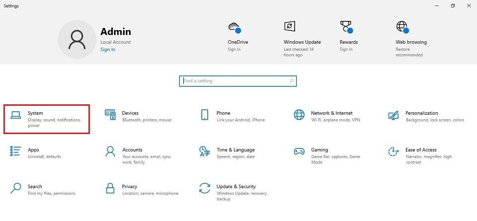 Tổ hợp phím tăng độ sáng màn hình PC 7