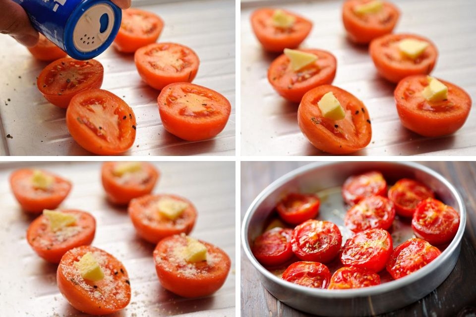 Cách làm món cà chua nướng 4