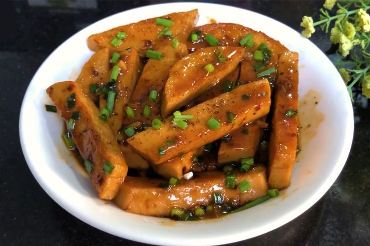 Chả lụa kho tiêu