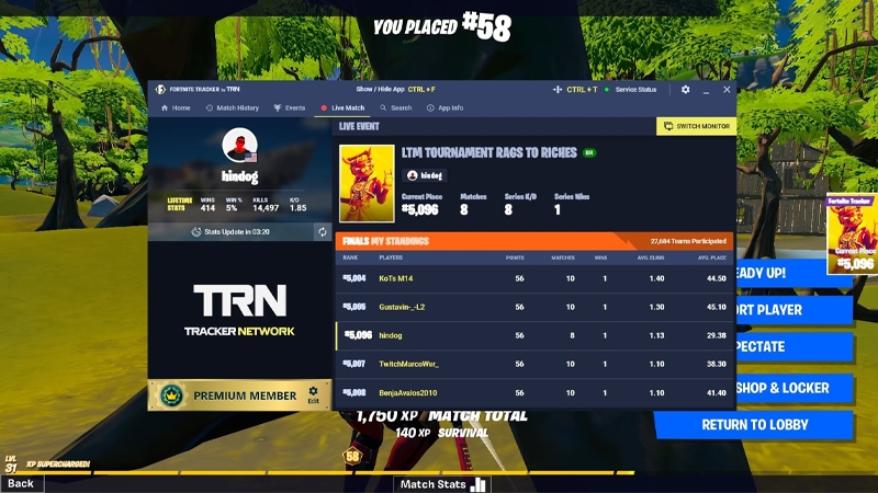 Fortnite Tracker - hình 9