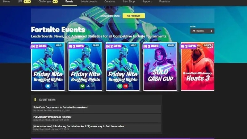 Fortnite Tracker - hình 4