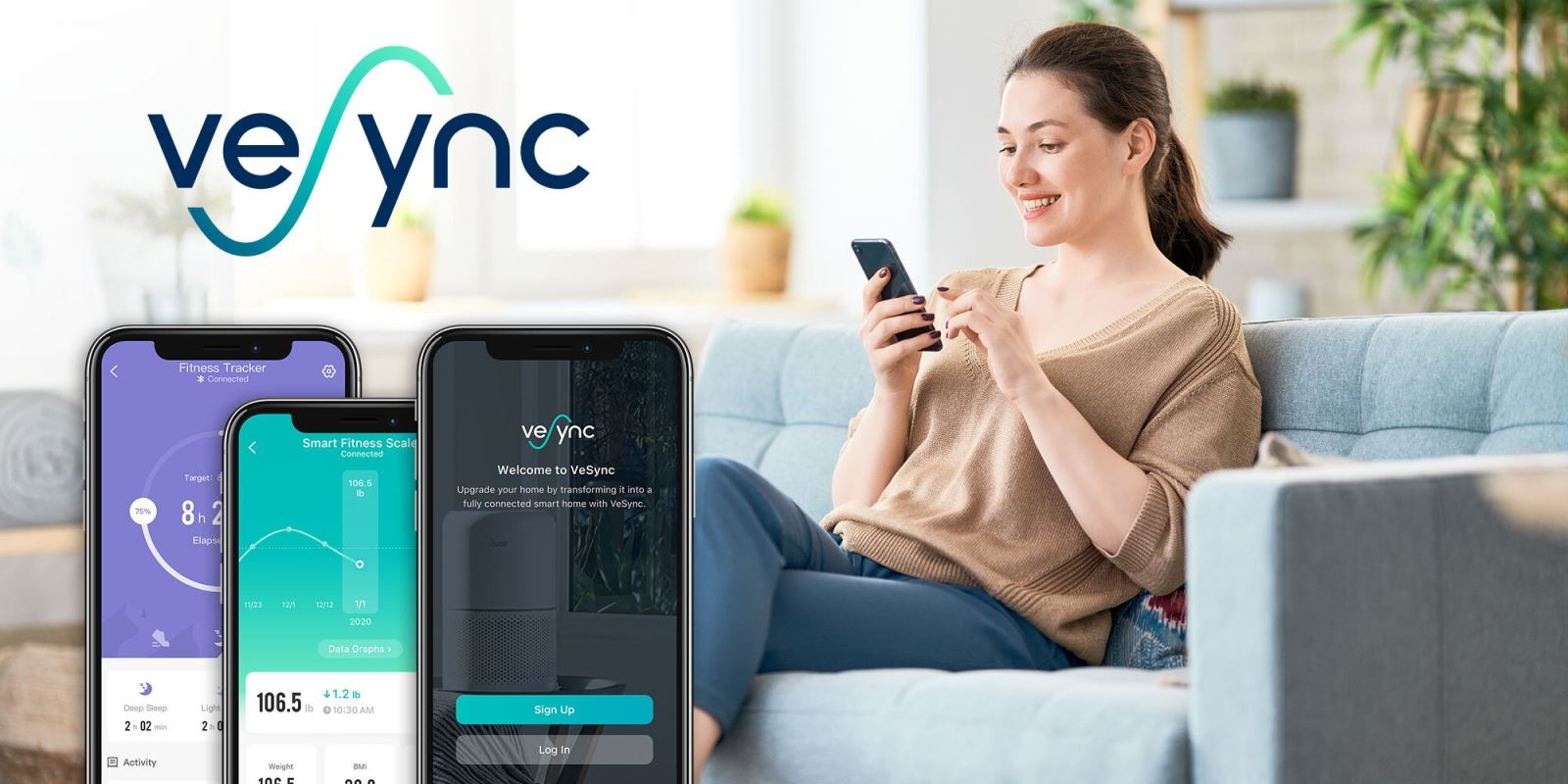 Kết nối máy lọc không khí Levoit với VeSync 1