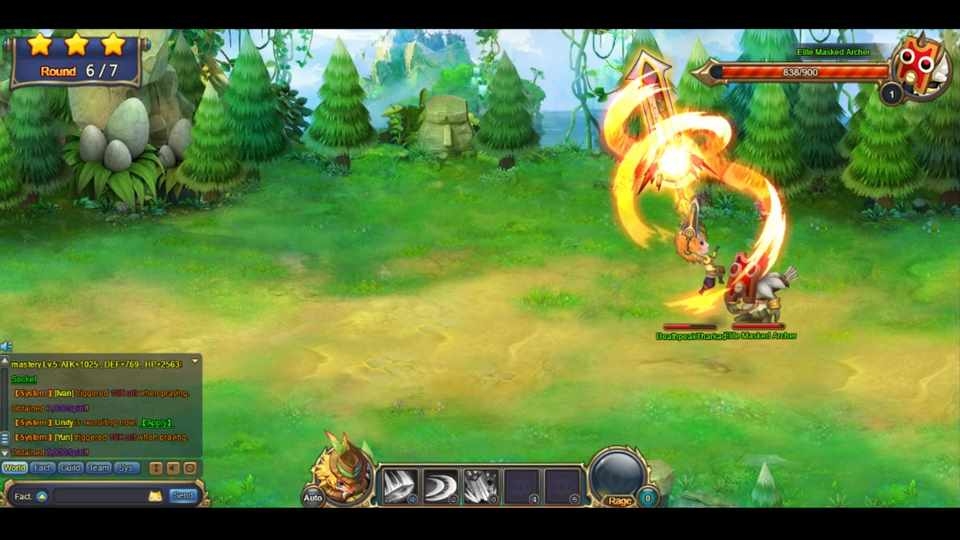 Quá trình trải nghiệm game sôi động