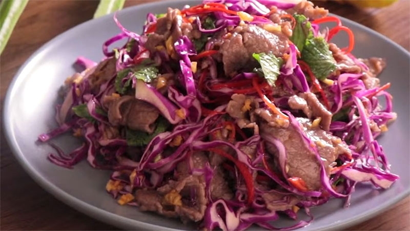 Bắp cải tím làm món gì hình 4