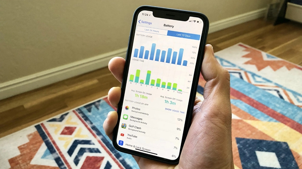 iPhone 11 mang đến thời lượng sử dụng pin khá lớn