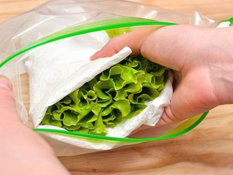 cách bảo quản rau trong tủ lạnh 01