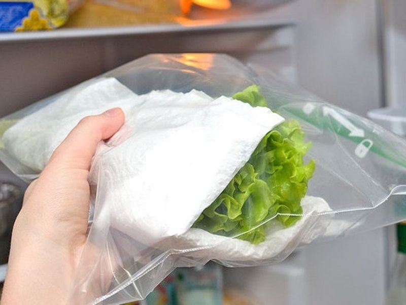 cách bảo quản rau trong tủ lạnh 04