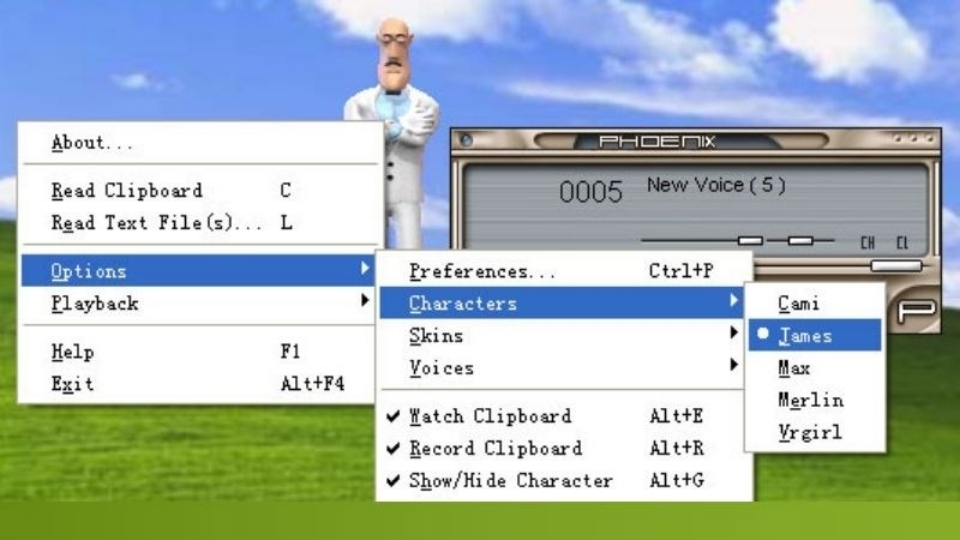 Ace Buddy sử dụng công nghệ Microsoft Agent