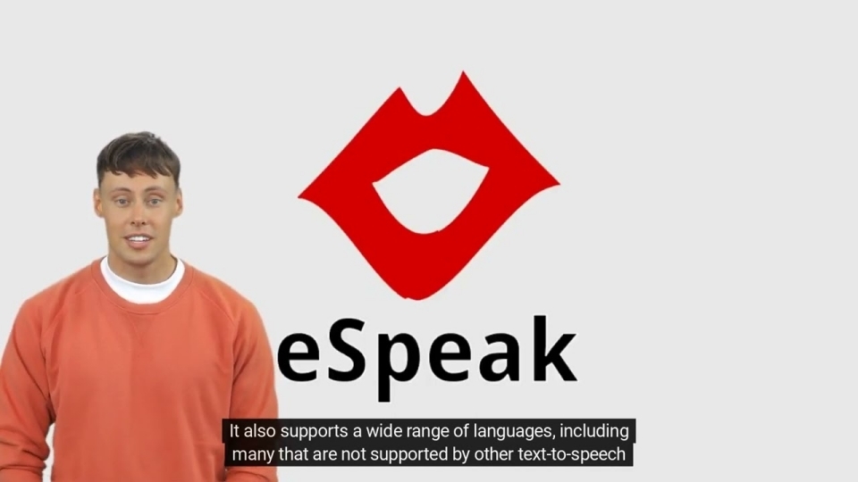 Espeak đang là phần mềm được hỗ trợ hoàn toàn miễn phí cho người dùng