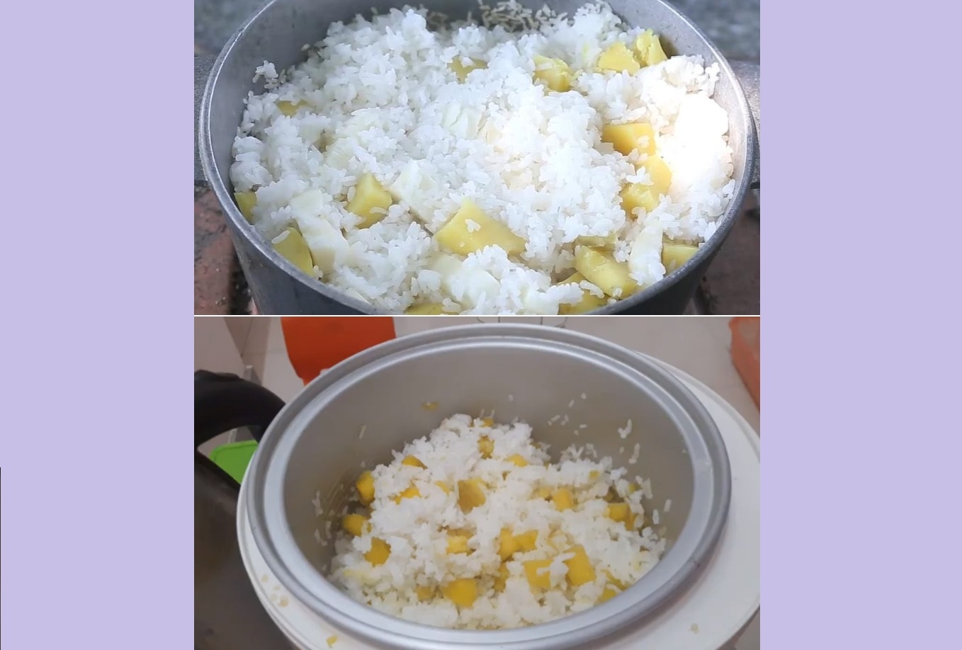 cách hấp khoai lang mật 4