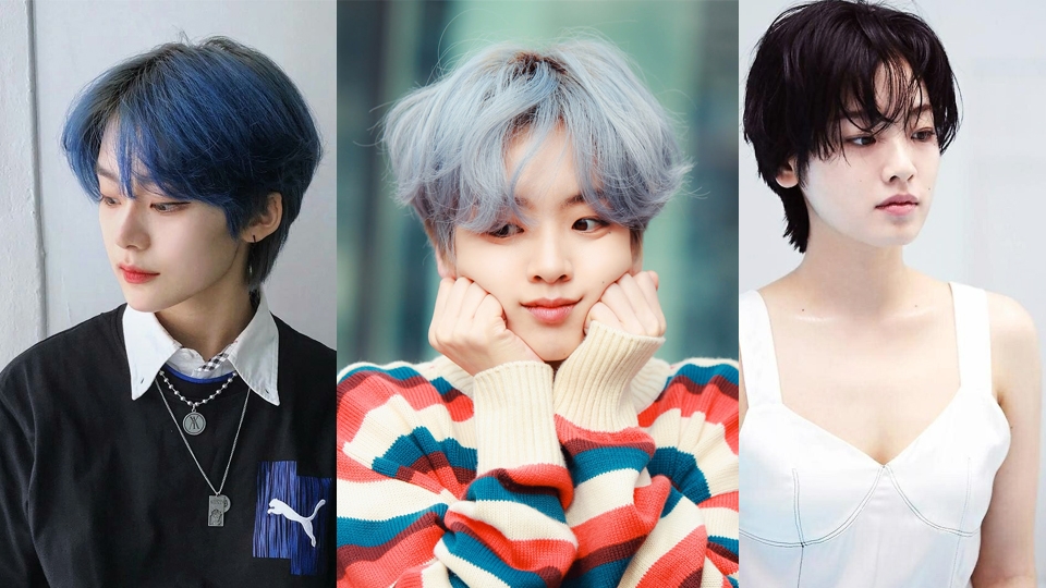 Kiểu tóc tomboy nữ Hàn Quốc.