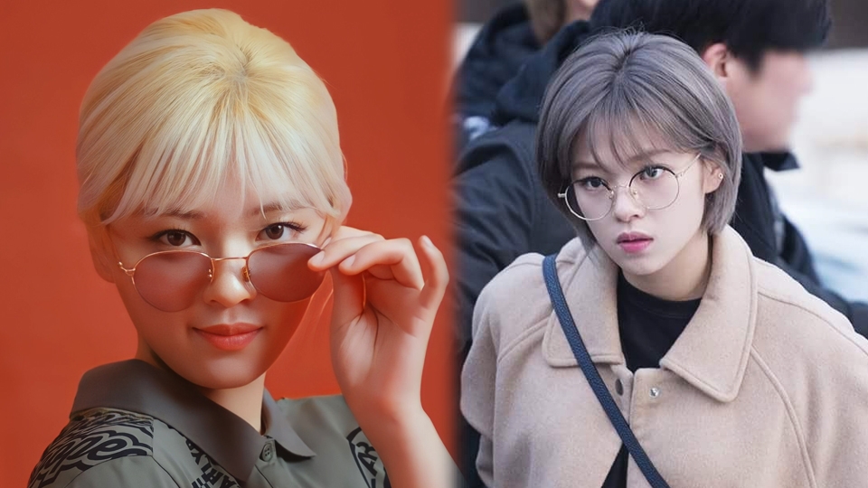 Kiểu tóc tomboy mái thưa.