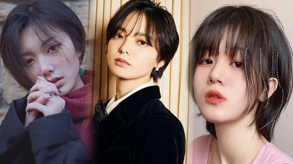 Kiểu tóc tomboy nữ Trung Quốc.