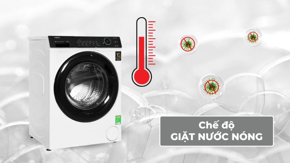 Máy giặt nước nóng AQUA