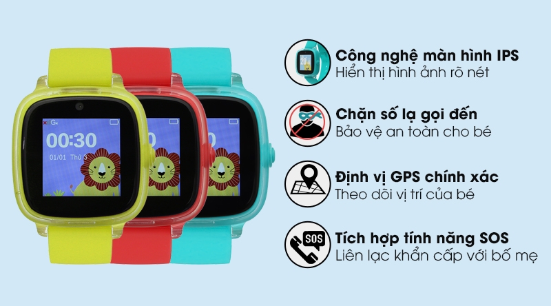 đồng hồ nghe gọi trẻ em 2