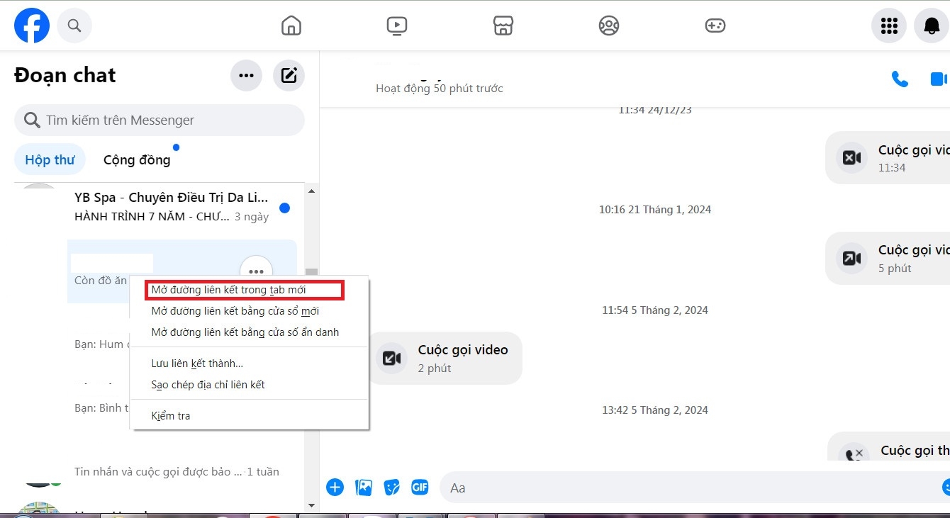 Làm sao tìm tin nhắn trên Messenger theo ngày bằng điện thoại? 8