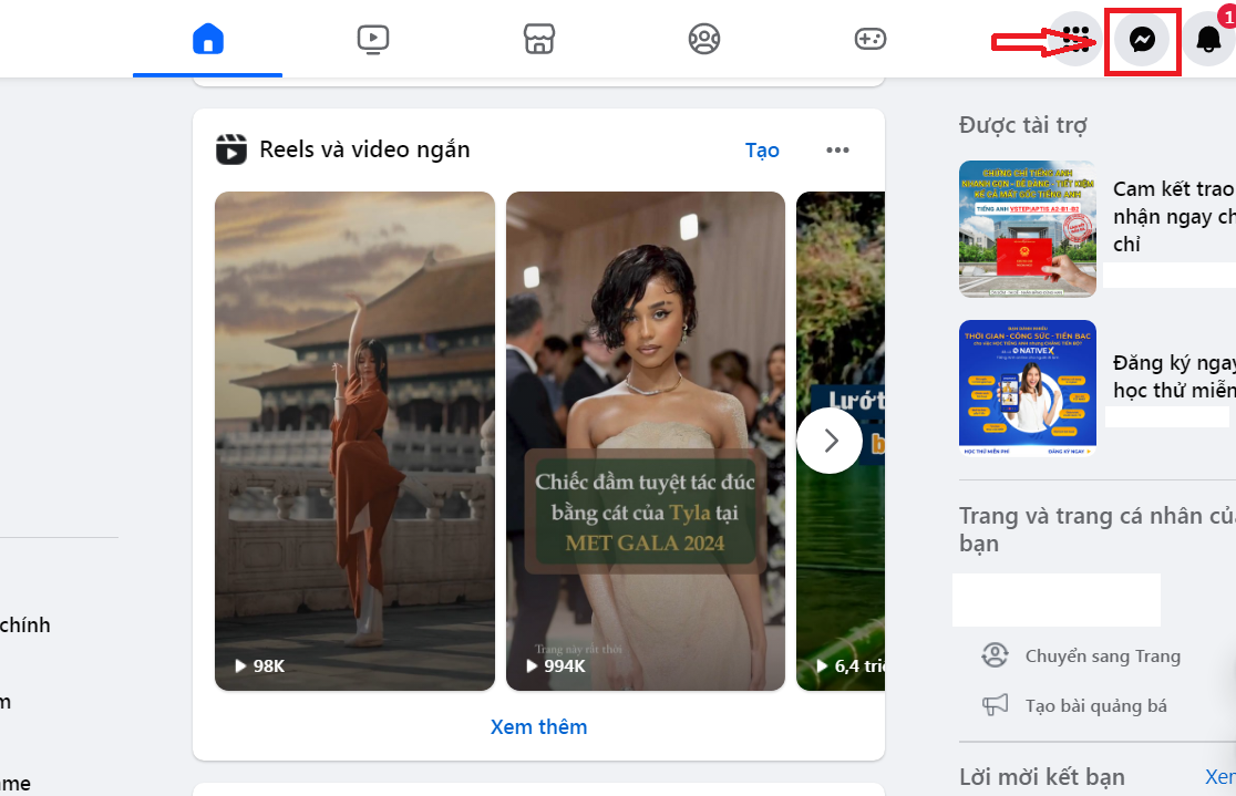 Làm sao tìm tin nhắn trên Messenger theo ngày bằng điện thoại? 1