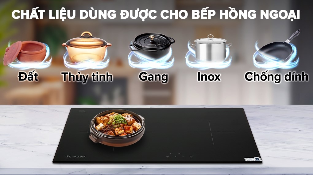 Bếp hồng ngoại Malloca của nước nào 2
