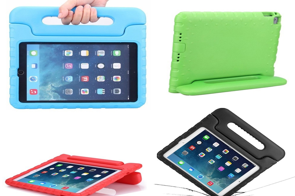 Sử dụng phụ kiện bảo vệ màn hình iPad.
