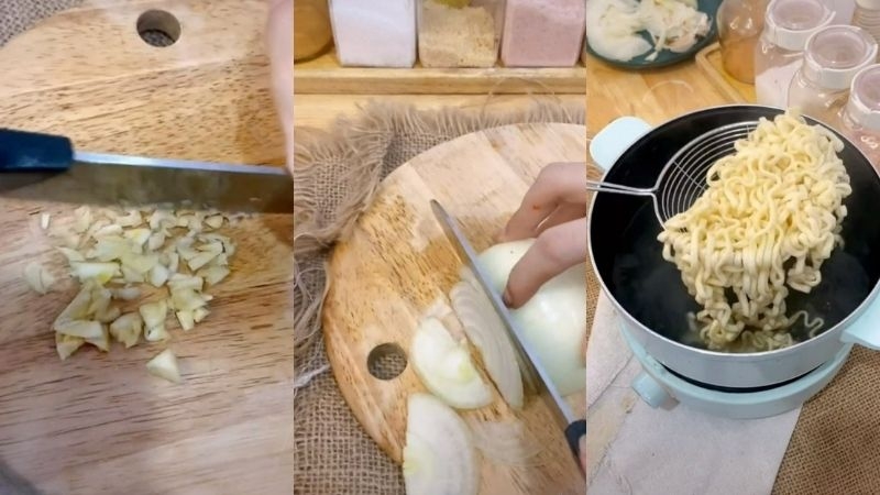 mì cay phô mai - Ảnh 9