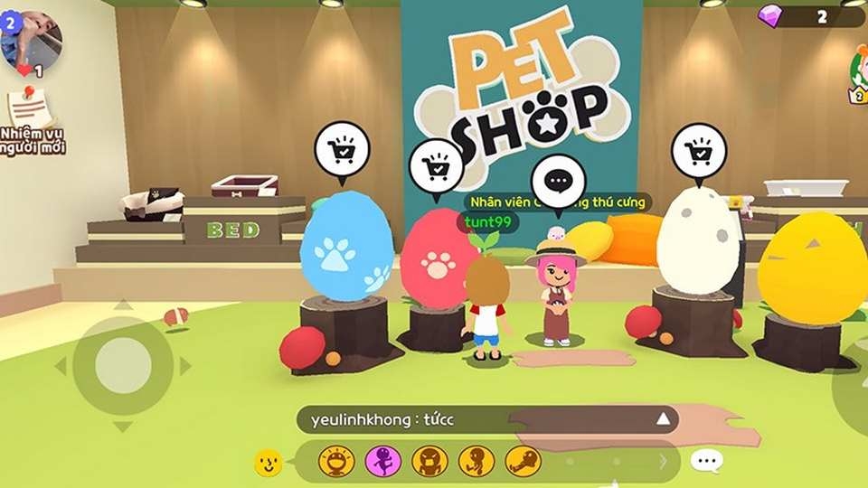 Nuôi nhiều loại thú cưng khác nhau